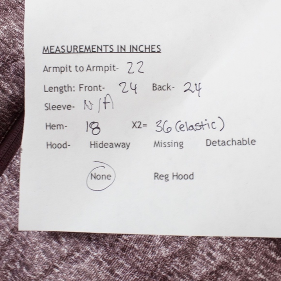 Purple Packable Down Vest Size M - Picture 8 of 8